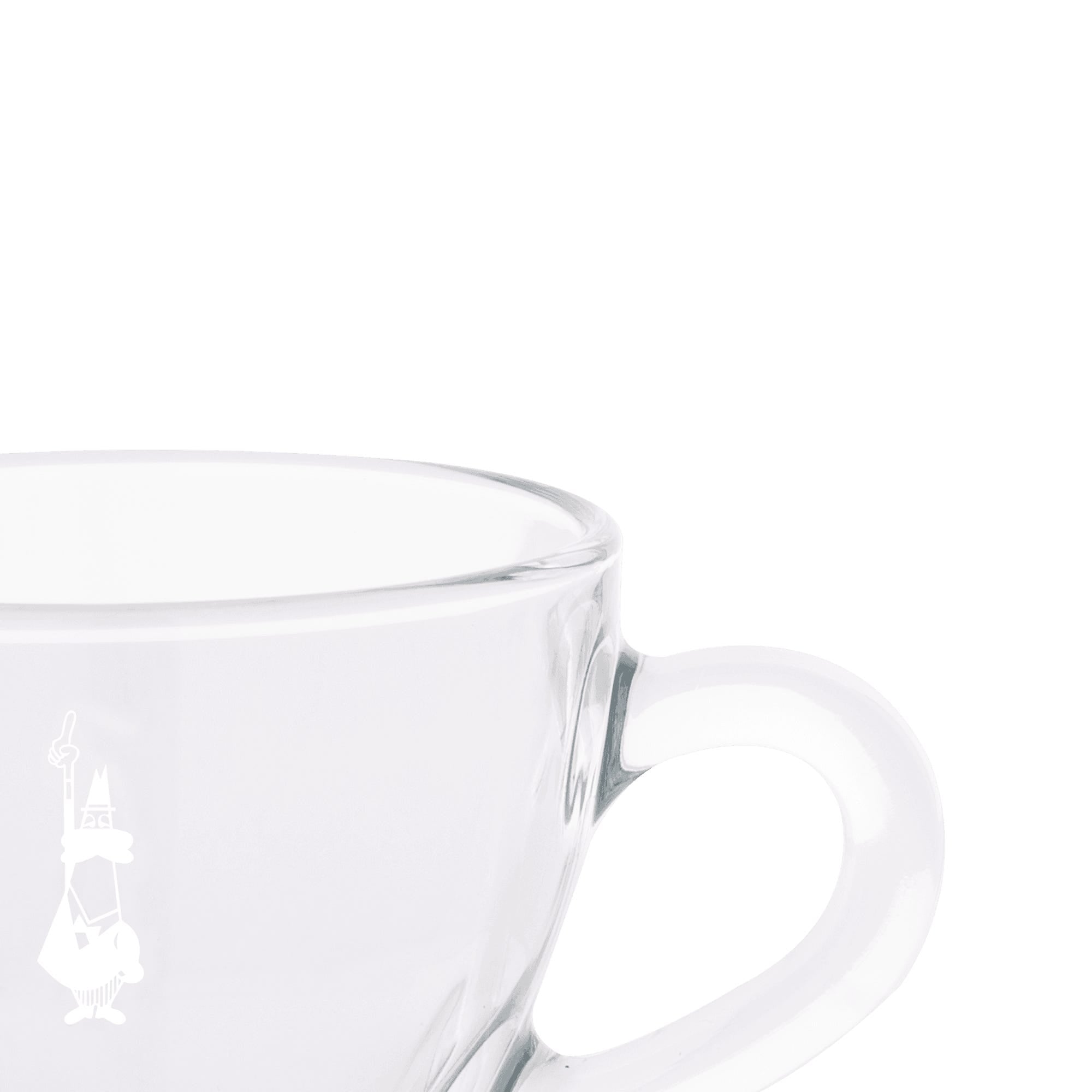 Set 2 tazze cappuccino in vetro - immagine 3