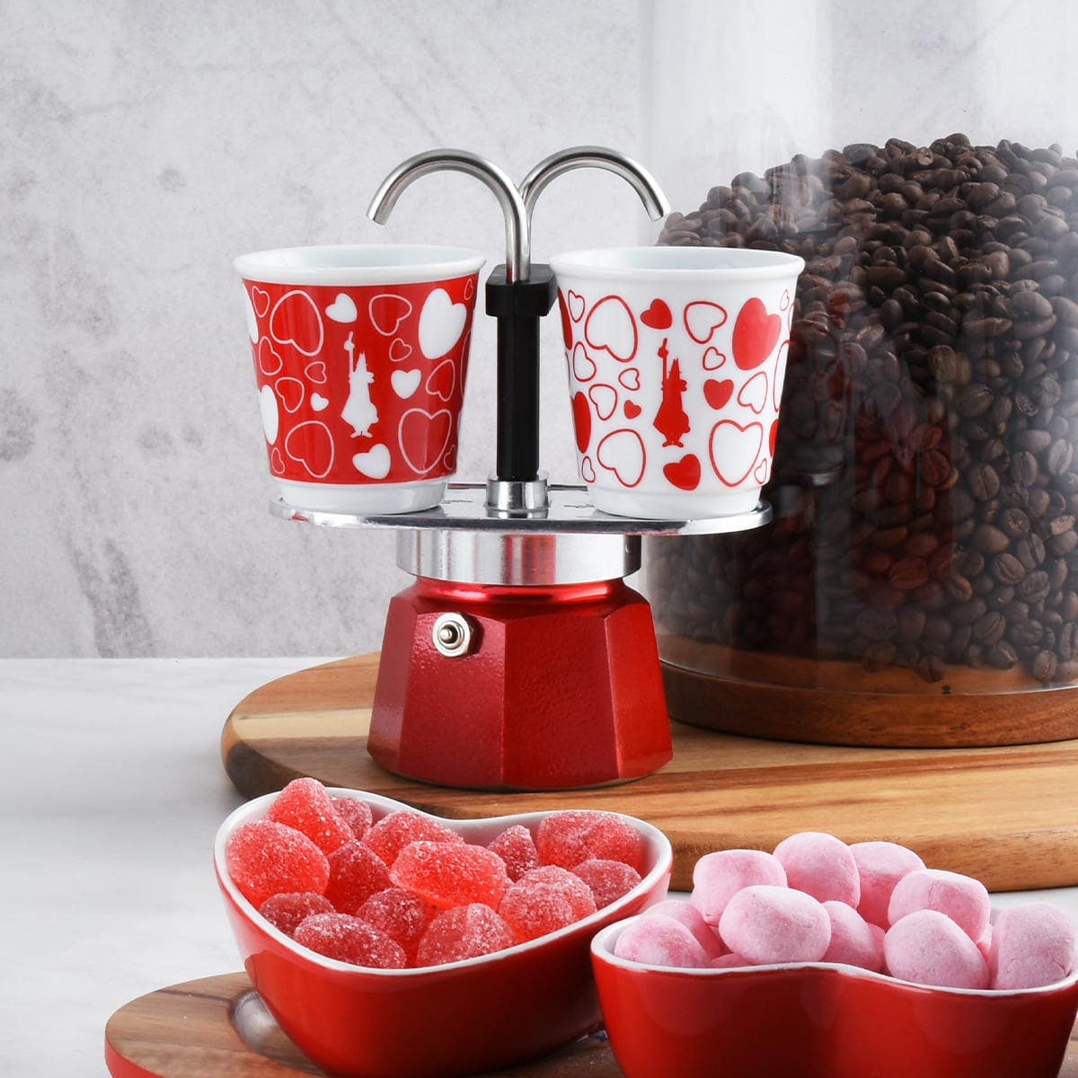 Set Mini Express Bialetti - Cuore - immagine 3