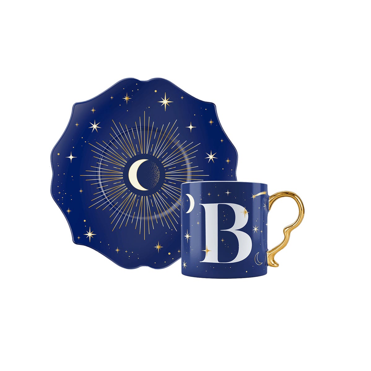 Tazzina con lettera - Cielo Stellato - immagine 3