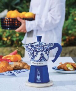 Alternative view of Set Moka Express Blu Mediterraneo 3 tz e Perfetto Moka Autentico