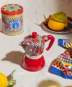 Alternative view of Moka Induction Bialetti Dolce&Gabbana Carretto Siciliano