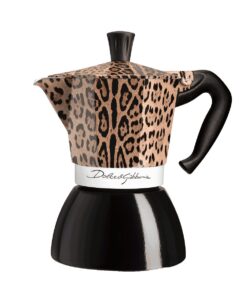 Moka Induction 6 Tazze Leopardo D&G