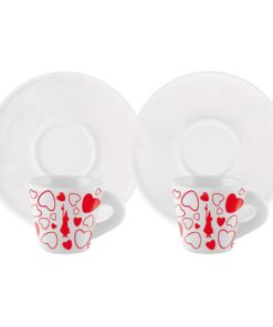 Set 2 tazzine espresso - Cuore