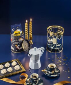 Alternative view of Set 4 cucchiaini blu - Cielo Stellato