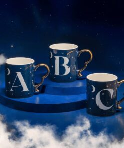 Mug con lettera - Cielo Stellato