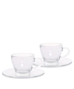 Set 2 tazzine espresso vetro