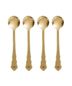 Set 4 cucchiaini dorati - Bridgerton