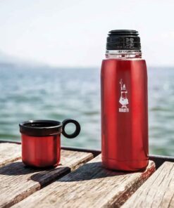 Alternative view of Bottiglia Termica con Coperchio-Tazza rossa