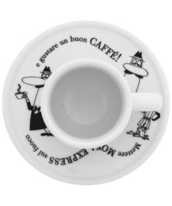 Alternative view of Set 4 tazzine moka carosello